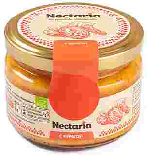 Натуральный взбитый мед с курагой Nectaria