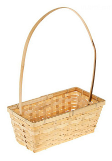 Корзина плетеная 30*7.5*12 см