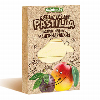 Пастила Pastilla медовая манго-маракуйя Galagancha Пастила Pastilla медовая манго-маракуйя Galagancha