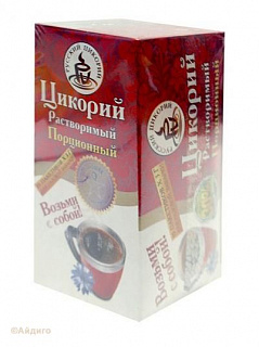 Цикорий растительный  порционный 15*3гр Цикорий растительный  порционный 15*3гр