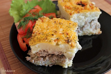 Картофельная запеканка с мясом