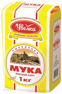 Мука пшеничная высший сорт