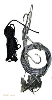 Тросик костровой Бойскаут, 3 крючка