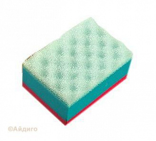 Губка для тела Шок массажная