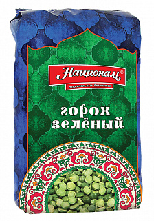 Горох зеленый колотый "Националь"