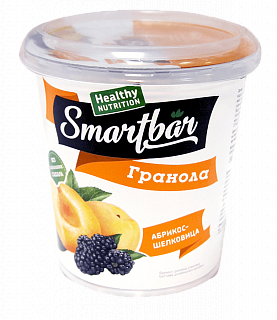 Завтрак запеченный Гранола Smart Bar с абрикосом и шелковицей