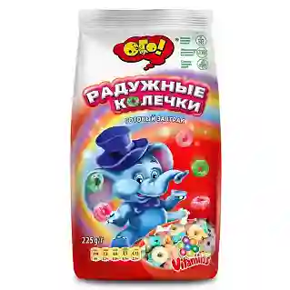 Завтраки сухие "Радужные колечки" ОГО!