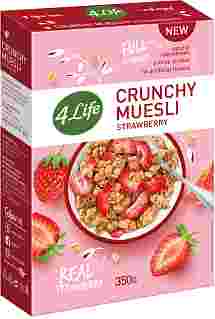 Мюсли 4LIFE Хрустящие "Strawberry"