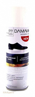 Краска-пена бесцветная для лакирован.кожи "Дамавик"