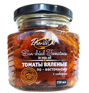 Томаты вяленые по-восточному с имбирем Бизнес Оил Томаты вяленые по-восточному с имбирем Бизнес Оил
