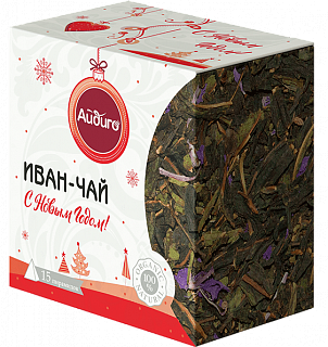 Иван-чай в пирамидках, в новогодней упаковке