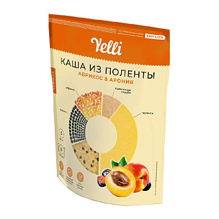 Каша из поленты абрикос и арония Yelli