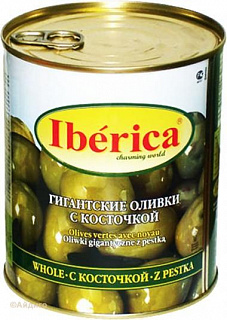 Оливки с косточкой Гигант