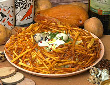 Салат «Гнездо Глухаря» 