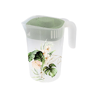 Кувшин с крышкой Флориана 2л 1шт, Полимербыт