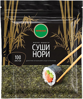Водоросли нори Misaki, 100 листов