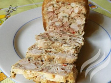 Ветчина куриная рубленая по-домашнему