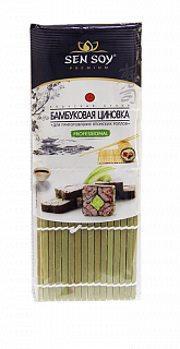 Циновка бамбуковая зеленая для роллов Professional Сэн Сой Премиум