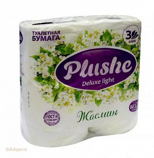 Туалетная бумага Жасмин 3-слойная