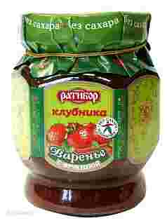 Варенье клубника диетическое с фруктозой