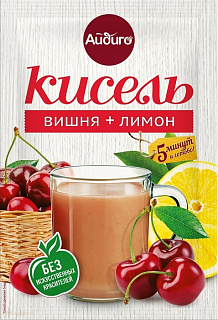 Кисель Вишня-Лимон