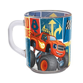 Кружка стекло Вспыш Трек 0,23л 1шт