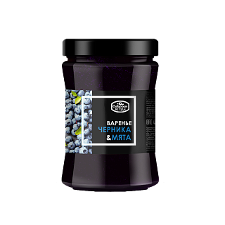 Варенье Черника с мятой "САВА"
