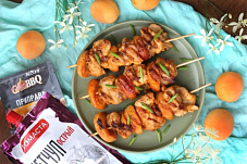 Шашлык с абрикосом