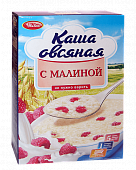 Каша овсяная сиюминутка с малиной (5 пакетиков)