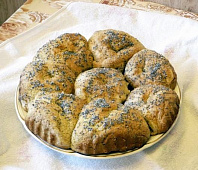 Маково-сахарные колечки