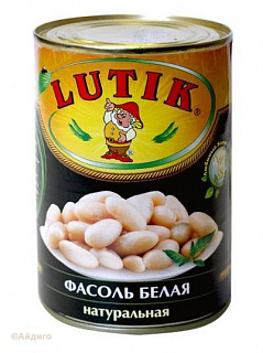 Фасоль белая в собственном соку