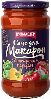 Соус для макарон с цуккини и паприкой Кухмастер Соус для макарон с цуккини и паприкой Кухмастер
