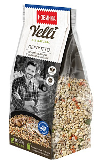 Перлотто по-итальянски с шампиньонами Yelli