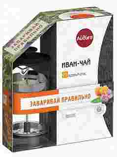 Иван-чай "Медовый спас" с черным френч-прессом