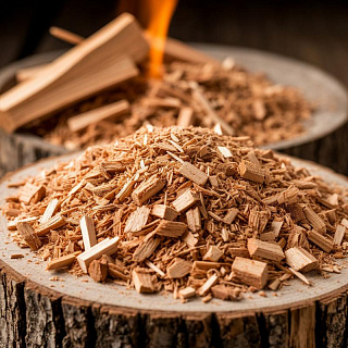 Щепа для копчения Ольха, 1дм3