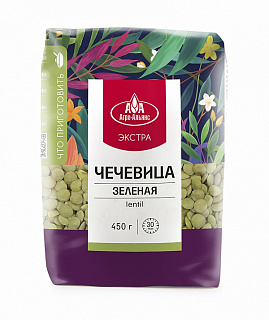 Чечевица зеленая Агро Альянс Экстра Чечевица зеленая Агро Альянс Экстра