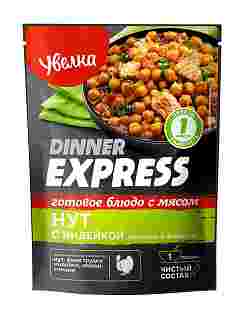 Нут с индейкой, томатом и шпинатом DINNER EXPRESS "Увелка"