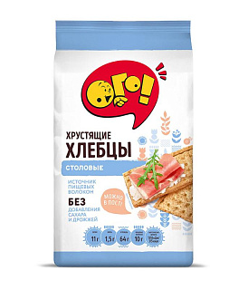 Хлебцы столовые ОГО!
