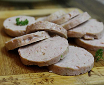 Колбаса домашняя в стакане