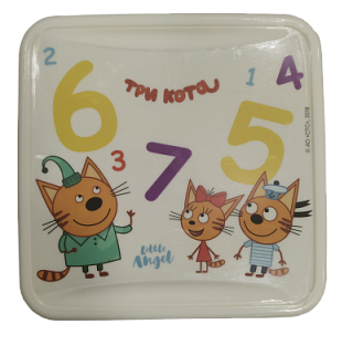 Ланч-бокс Три кота "Обучайка"