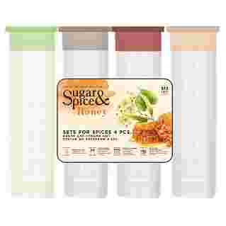Набор для специй Sugar 4штук, микс