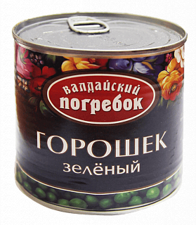 Зеленый горошек Валдайский погребок