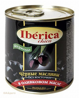 Маслины чика без косточек в оливковом масле