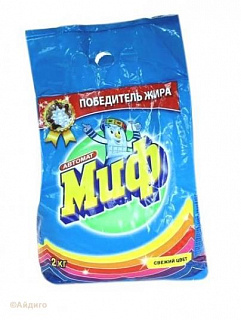 Стиральный порошок Миф Колор автомат свежий цвет