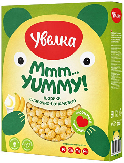 Шарики сливочно-банановые Увелка