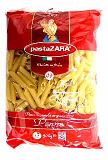 Макароны Pasta Zara 047 Penne (перо гладкое)