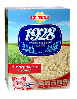 Хлопья 4-зерновые Мюллюн Парас