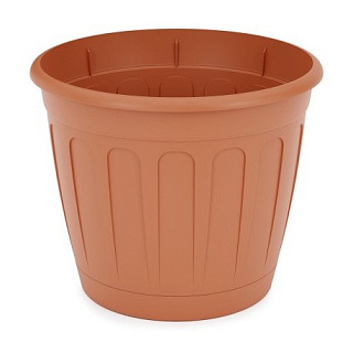 Горшок цветочный Дионис 3,6 л коричневый