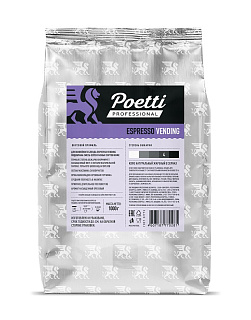 Кофе зерно жареное Espresso Vending Poetti