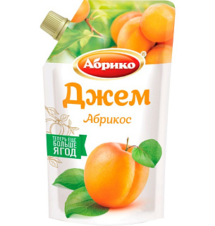 Джем абрикос в дой-паке Джем абрикос в дой-паке